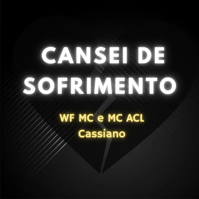 Cansei de sofrimento