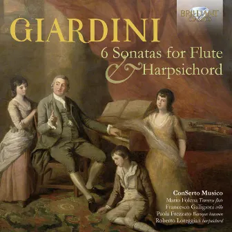 Giardini: 6 Sonatas for Flute & Harpsichord by Mario Folena