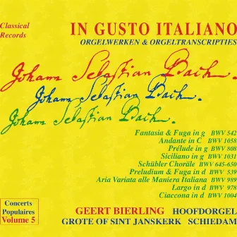 In Gusto Italiano by Geert Bierling