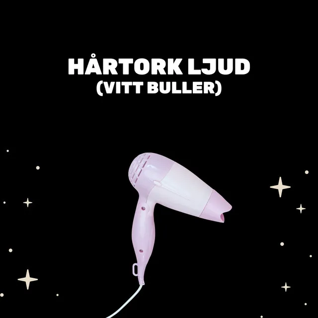 Vit Buller Hårtork