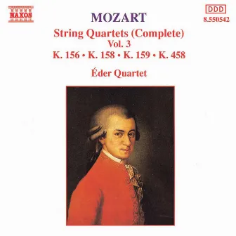 Mozart: String Quartets, K. 156, K. 158-159 and K. 458 by Eder Quartet