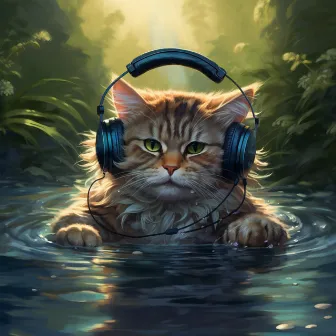 Gentle Stream Purr: Cats Soothing Tones by Atmospheric Rivers