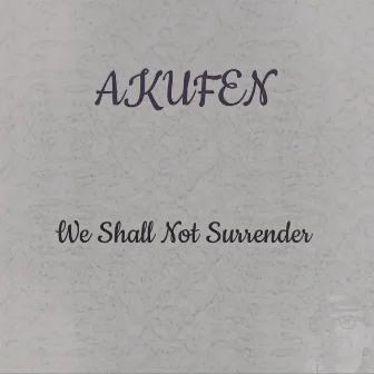 We Shall Not Surrender by Akufen