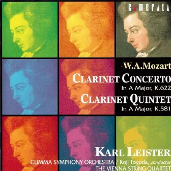 Mozart: Clarinet Concerto & Clarinet Quintet by Gumma Symphony Orchestra