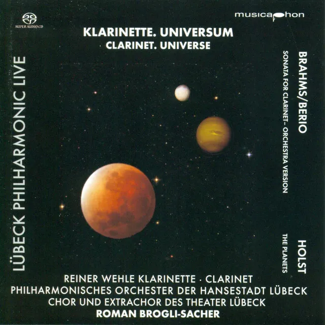 Brahms, J.: Clarinet Sonata No. 1 / Holst, G.: The Planets