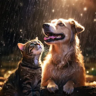 Rain Embrace: Pets Calming Echoes by Rain Sounds HQ