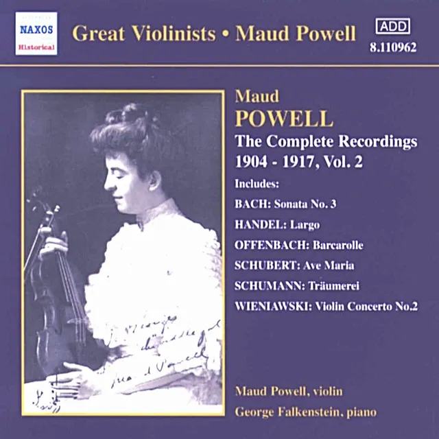 Powell, Maud: Complete Recordings, Vol. 2 (1904-1917)