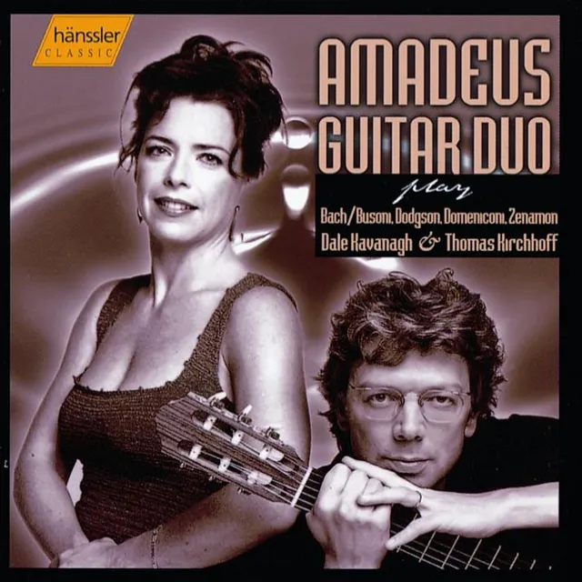 Amadeus Guitar Duo: Bach / Dodgson / Domeniconi / Zenamon