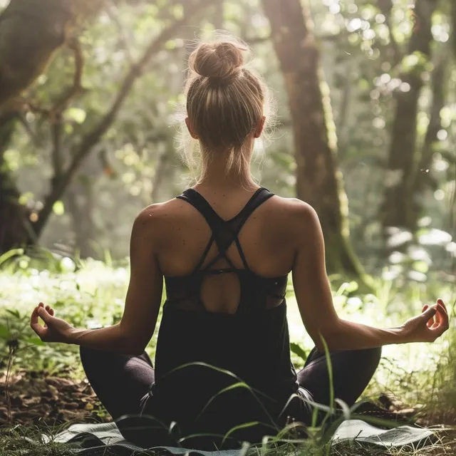 Meditación con lluvia en armonía binaural