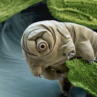 Tardigrade Finnegans Wake by Slumber Logic