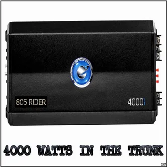 4000 Watts in the Trunk (Instrumental) by 805 Rider