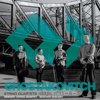 Shostakovich: String Quartets by Quatuor Debussy