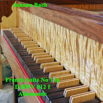 French Suite No 1 in D BWV 812 I Allemande by Johann Bach