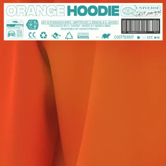 Orange Hoodie by Jesse Desean