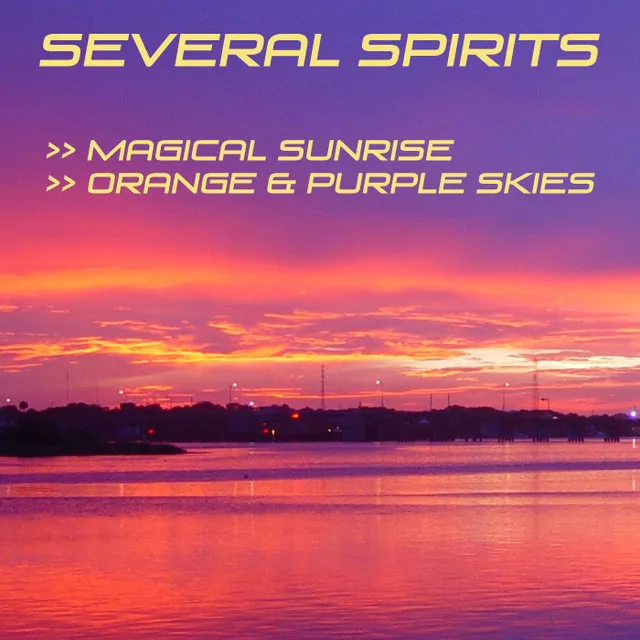 Magical Sunrise Orange & Purple Skies