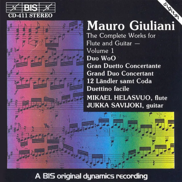 Giuliani: Complete Works for Flute and Guitar, Vol. 1