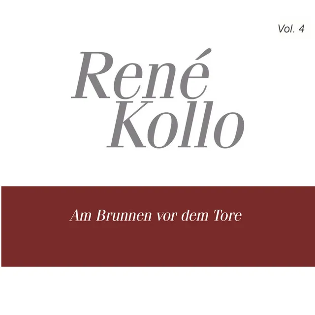 Winterreise, Op. 89, D. 911: No. 5. Der Lindenbaum (Am Brunnen vor dem Tore) (arr. W. Ebert)