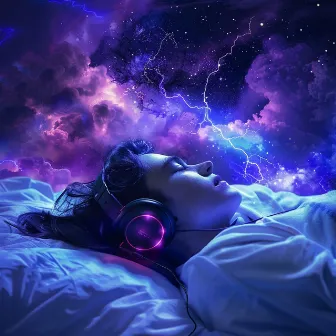 Sleep with Thunder: Restful Night Music by Stereophonic Therapy