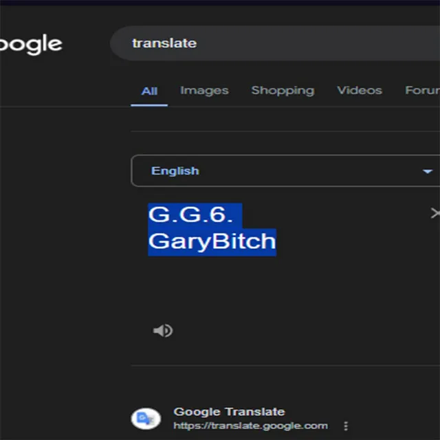 GaryBitch (Gary Billich diss)