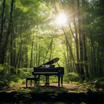 Respiración En Floración: Meditaciones De Piano Para Un Despertar Tranquilo by Un millón de flores