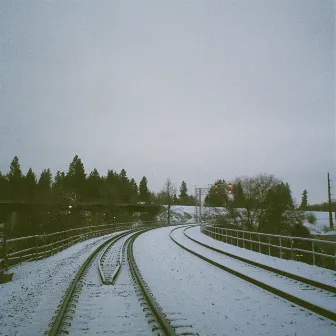 walking on train tracks by jade hurst