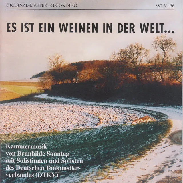 Wie grau es auch regnet. Drei Lieder nach Gedichten von Günter Eich für Sopran, Flöte und Gitarre: No. 2, Kurz vor dem Regen