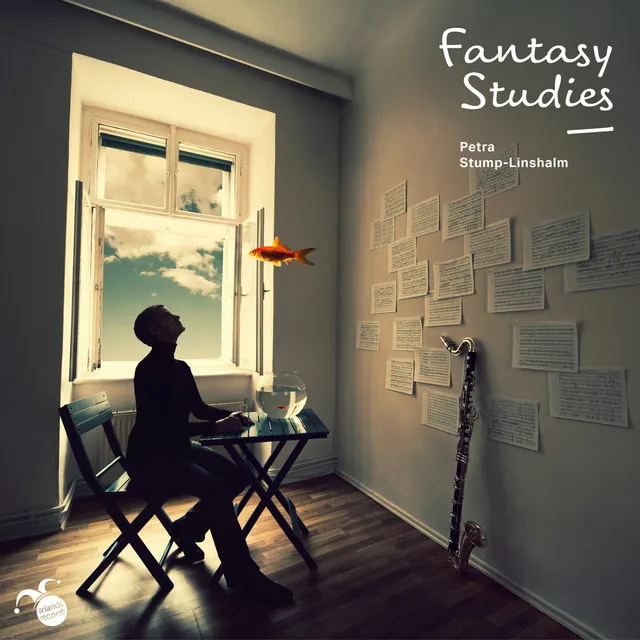 Fantasy Studies for Flute, Clarinet, Soprano Saxophone and Spring Drum, Recorder, and Triangle, and Violoncello (2017): Transparent