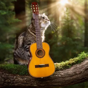 Feline Guitar Breezes: Forest Sounds for Cats by 