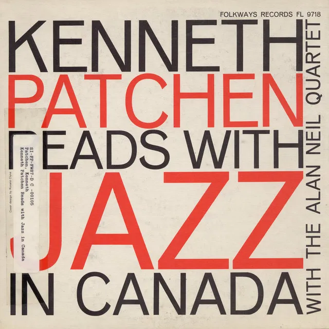 Kenneth Patchen Reads with Jazz in Canada