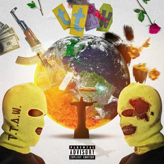 Two Thugs Against World by Unknown Artist