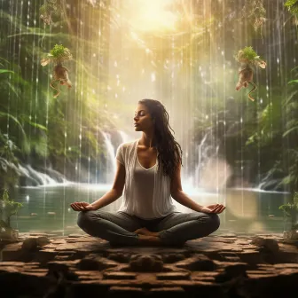 Rainflow Yoga: Serene Practice Sounds by 1 Hour Yoga Music