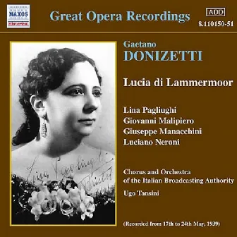 Donizetti: Lucia Di Lammermoor (Pagliughi, Malipiero) (1939) by Ugo Tansini