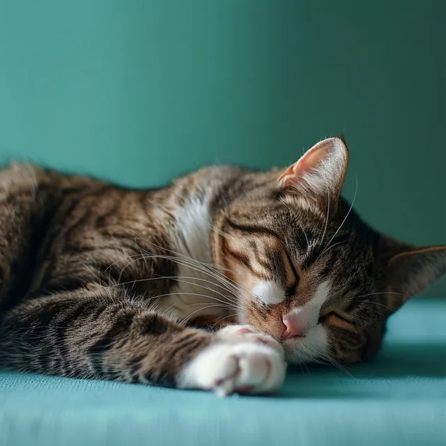 Océano Pacífico Para La Serenidad Del Gato