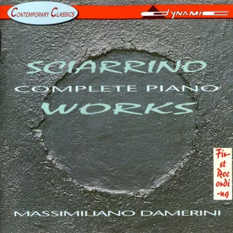 Sciarrino: Piano Works by Salvatore Sciarrino