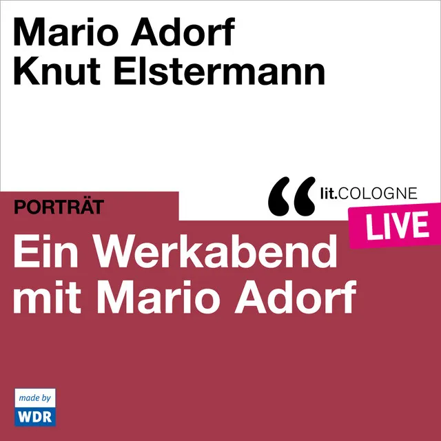 Teil 15 - Ein Werkabend mit Mario Adorf - lit.COLOGNE live