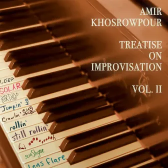 Treatise on Improvisation, Vol. 2 by Amir Khosrowpour