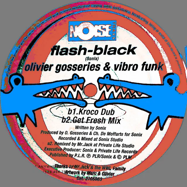 "Flash-Black" Kroco Dub - Who's Who's Connexion Special Edit