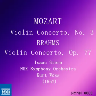 Mozart & Brahms: Violin Concerti (Live) by Kurt Wöss