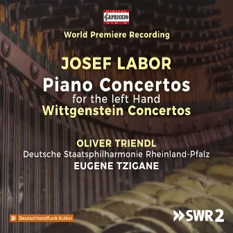 Labor: Piano Concertos for the Left Hand Nos. 1-3 by Josef Labor