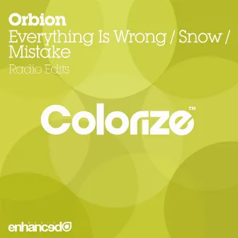 Everything Is Wrong / Snow / Mistake by Orbion