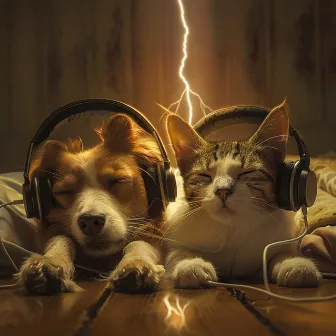 Pets in Thunder: Calming Melodies by Tranquil Forest Effect