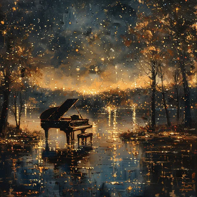 Melodías Del Cielo Nocturno Del Piano