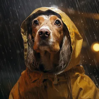 Serenidad Canina: Melodías De Gotas De Lluvia by Relajación del perro