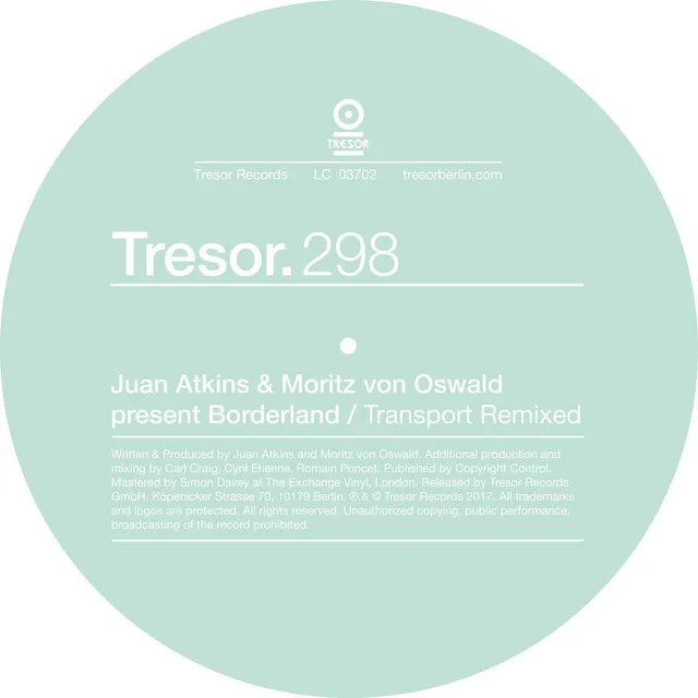 Juan Atkins & Moritz von Oswald Present Borderland: Transport (Remixed)