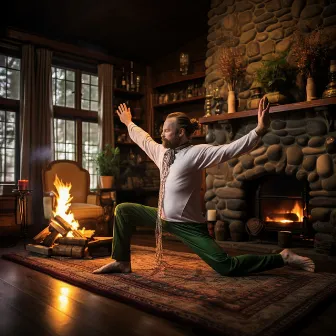 Flaming Flow: Music for Fiery Yoga Sessions by Fire Sounds Sleep