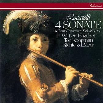 Locatelli: 4 Flute Sonatas by Richte Van Der Meer