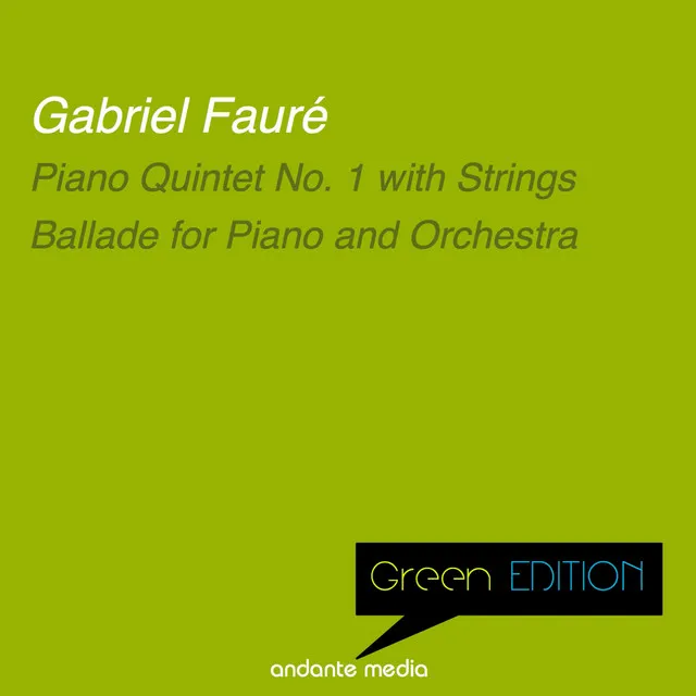 Piano Quintet No. 1 with Strings in D Minor, Op. 89: III. Allegretto moderato