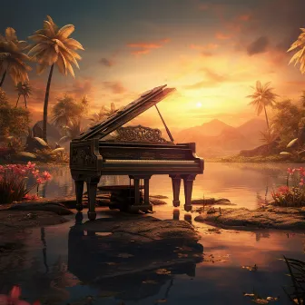 Tranquil Waves: Ultimate Relaxation Piano Melodies by Ocean Waves Radiance