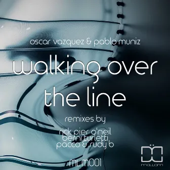 Walking Over the Line by Pablo Muniz