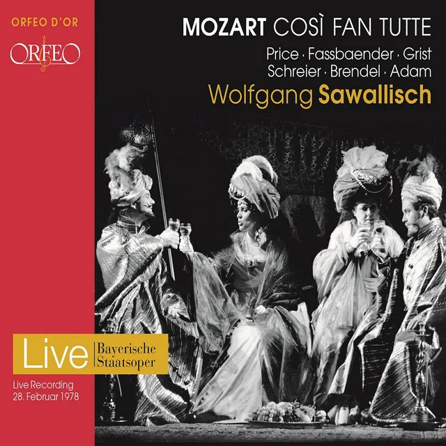 Così fan tutte, K. 588, Act I: La commedia è graziosa - Bella vita militar! (Live)